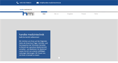 Desktop Screenshot of handke-medizintechnik.de